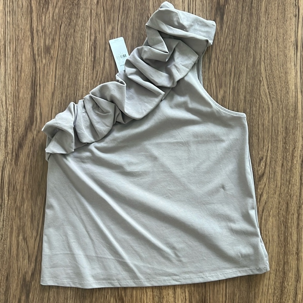 Express one shoulder top